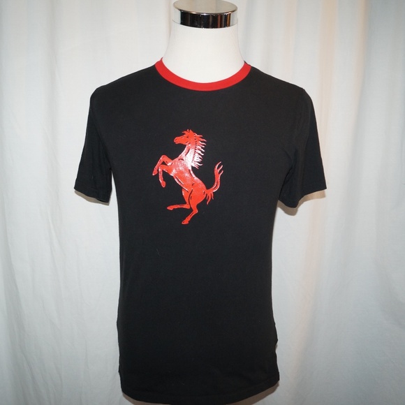 Ferrari Official OEM Tee Shirt Youth Size XL Horse - Picture 2 of 8